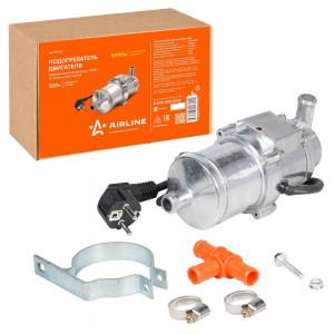 Подогреватель двигателя предпусковой ГОЛЬФСТРИМ-3000 с помпой 220В 3000Вт (AE-PP AE-PP-04 AIRLINE