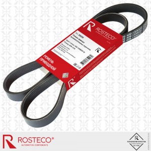 Ремень генератора для а/м ГАЗ (6PK1390) 406 дв."Rosteco" 20220 ROSTECO