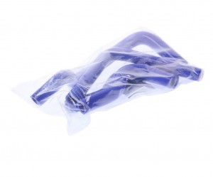 Патрубок ГАЗ-3302 дв.ЗМЗ-405 ЕВРО-3 отопителя комплект 4шт. силикон MEGAPOWER 810-13-005 MEGA POWER