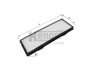 Фильтр салона Scania 4/P/R/T серия E2960LI HENGST