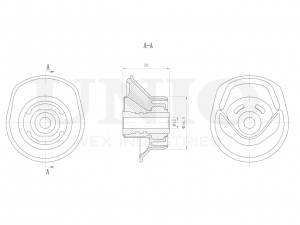 С/блок задней балки RMP-20013 UNIO