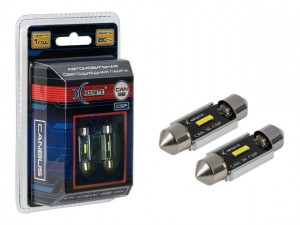 Лампа светодиодная 12V C5W SV8.5-8 36мм блистер (2шт.) XENITE 1009616 XENITE