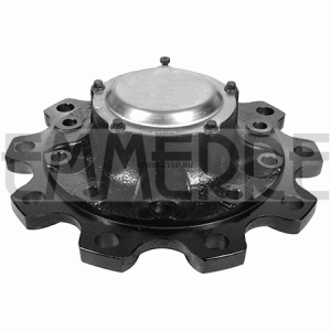 Ступица (с подшипниками) LM&LC series, DX195 / Дисковый тормоз 931501 EMMERRE