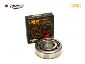 Подшипник 42305 вала вторичного КПП ВАЗ 2108; вала промежуточного ГАЗ Волга, ГАЗ 42305 ZOMMER