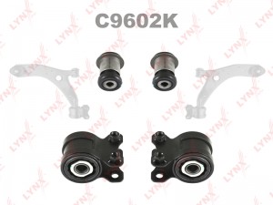Комплект сайлентблоков / Рычагов / Перед. подв. подходит для MAZDA 3(BK) 1.4-2.0 C9602K LYNXAUTO