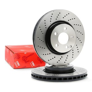 Диск тормозной передний MB W204, W212 Sport (322мм) DF4862S DF4862S TRW