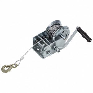 Лебедка барабанная 0.8т L=9м тросовая MATRIX 522735 MATRIX
