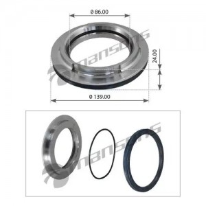 Кольцо ступицы с сальником BPW 300633 MANSONS