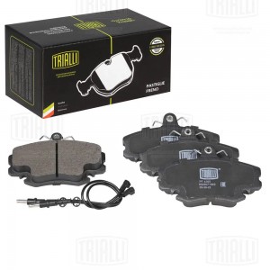 Колодки торм. Лада Largus (12-) 8V/Renault Logan (04-) диск. перед. (с 2-мя датч PF 4395 TRIALLI