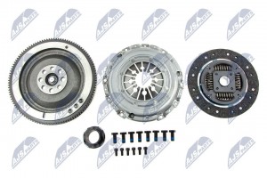 К-кт сцепления с одномассовым маховиком BMW 320D E46 03-, 318D/320D E90/E91 05-, NZSBM004 NTY