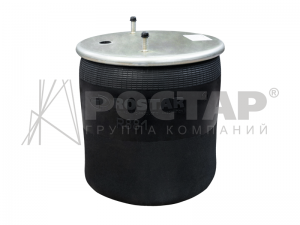 Рессора пневматическая без стакана; (2 шп.+возд. / 1 шп.); BPW 36 Без стакана  h R881DG ROSTAR