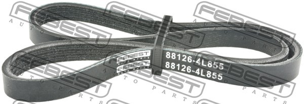 Ремень поликлиновой 4 клина 88126-4L855 88126-4L855 FEBEST