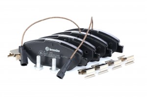 P23145 колодки дисковые передние!\ Alfa Romeo Mito, Fiat Bravo 07> P23145 BREMBO