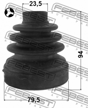 Пыльник ШРУСа внутренний NISSAN TEANA J32 2008-2013 0215-J32T 0215-J32T FEBEST