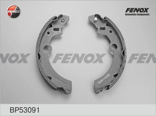 BP53091 колодки барабанные задние!\ Suzuki Wagon R+ 1.3i & 4WD 00> BP53091 FENOX