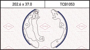 колодки тормозные барабанные задние!\ Ford Focus 1.4-1.8TDCi 98> TCB1053 TATSUMI