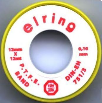 лента уплотняющая !для резьбовых соединений (ролик)тефлон 12m\MAN/MB/RVI 498.701 ELRING