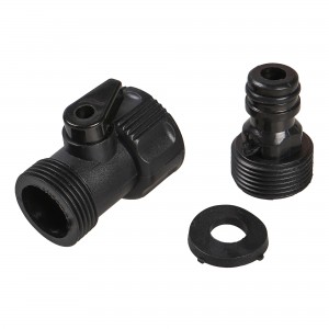 Щетка для мойки автомобиля телескопическая 100-150см под шланг AIRLINE AB-H-02 AIRLINE