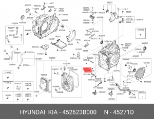 Сальник 45262-3B000 452623B000 HYUNDAI KIA