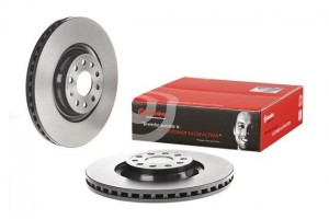 Диск тормозной VW Golf (12-) AUDI A3 (12-) SKODA Octavia (12-) передний вентилир 09.C306.11 BREMBO