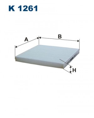 Фильтр воздушный салона PEUGEOT Boxer CITROEN Jumper (06-) FIAT Ducato FILTRON K1261 FILTRON