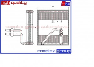 Испаритель Hyundai CRETA (2016-) 97139M0000 13RCC1113RA 13RCC1113RA CGA