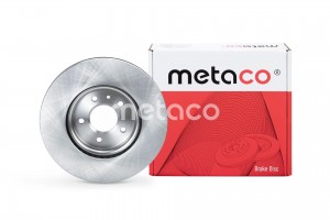 Диск тормозной передний вентилируемый 3050087 METACO