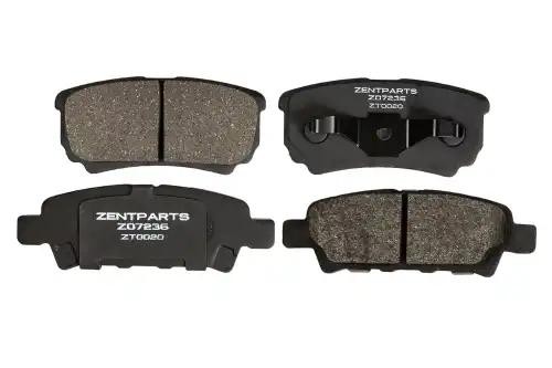 колодки дисковые задние Z07236 ZENTPARTS