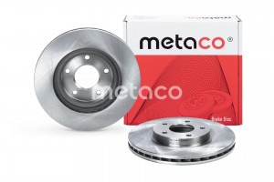 Диск тормозной передний вентилируемый 3050043 3050043 METACO