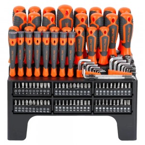 Набор отвёрток, бит и головок 116 пр. в подставке (SL, PH, PZ, HEX, TORX, SQUARE ATAU050 AIRLINE