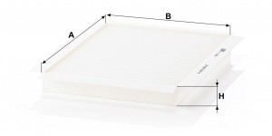 Фильтр салонный CU2622 CU2622 MANN FILTER
