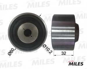 Ролик ремня ГРМ MITSUBISHI GALANT/HYUNDAI SANTA FE/SONATA 1.6-2.4 (INA 532007420 AG02013 MILES