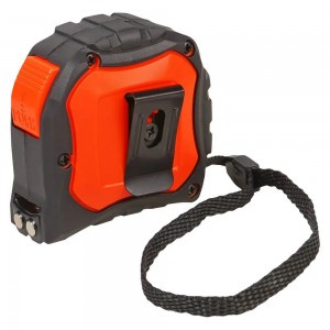 Рулетка в прорезиненном корпусе 3мх16мм, автостоп, магнитный зацеп (ATBQ026) ATBQ026 AIRLINE