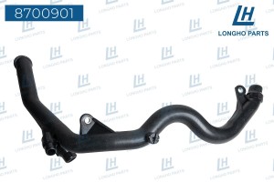 Патрубок BMW 1 (E87),3 (E46) системы охлаждения LONGHO 8700901 LONGHO PARTS