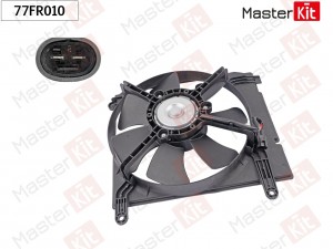 Вентилятор охлаждения радиатора Daewoo LANOS (KLAT) 1997 - 77FR010 77FR010 MASTER KIT