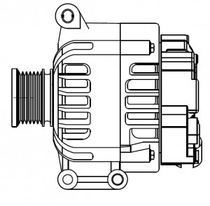 Генератор для а/м Peugeot 308 (07-)/Citroen C4 II (10-) 1.6i 120A (LG 2002) LG 2002 START VOLT