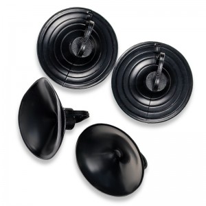 Шторка автомобильная для боковых стекол 50х38см присоска черная 2шт. AVS 43101 AVS