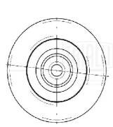 Ролик привод. ремня Mitsubishi Outlander (03-) 2.0i/2.4i [4G63, 4G64, 4G69] (опо CM5410 TRIALLI