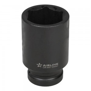 Головка ударная торцевая 1 DR шестигранная 50 мм L=110 мм (ATAS128) ATAS128 AIRLINE