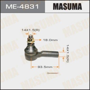 наконечник рулевой!\ Nissan Terrano R50 97> ME-4831 MASUMA