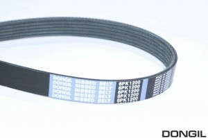 Ремень приводной поликлиновой 6PK1200 RENAULT Logan,Megane генератора DONGIL 6PK1200 DONGIL