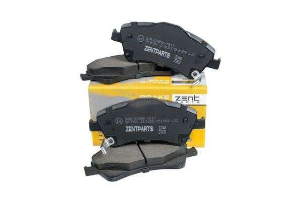 колодки дисковые передние! Toyota Avensis 1.6-2.2D 09> Z07446 ZENTPARTS