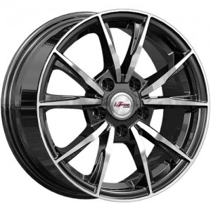 iFree Сион 15.0 / 6.5J PCD 5x100.00 ET 38.00 ЦО 57.10 Литой / Черный с полирован 755801 IFREE