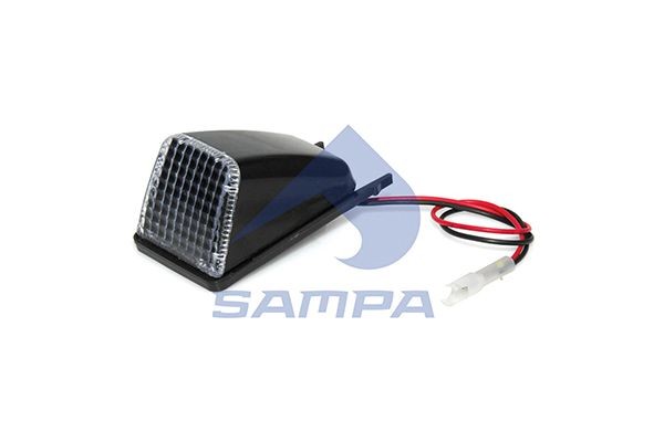 Фонарь габаритный белый в сборе белый 032212 SAMPA