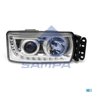 Фара IVECO Stralis правая (дневные ходовые огни) SAMPA 062074 SAMPA