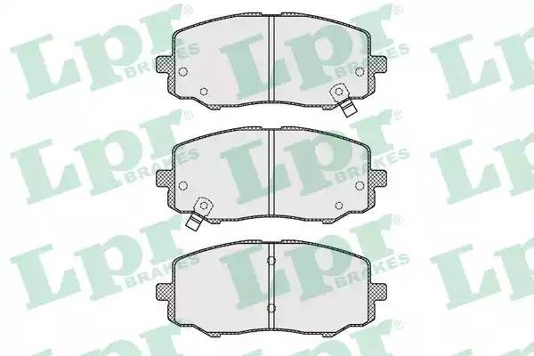 Комплект тормозных колодок 05P1633 05P1633 LPR