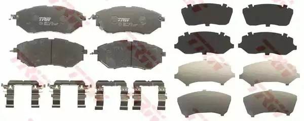 Колодки передние SUBARU LEGASY IV, OUTBACK (BM, BR), TRIBECA (B9) GDB3372 GDB3372 TRW