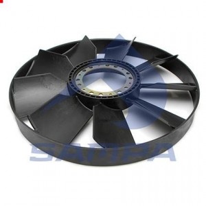 Крыльчатка гидромуфты 9 лопастей,750мм, TGA, D2866/2876/2840 ø750 mm / 9 021356 SAMPA