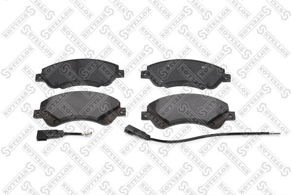 колодки дисковые п. с антискрип. пл.\ Ford Transit/Tourneo Connect 1262002BSX 1262-002B-SX STELLOX