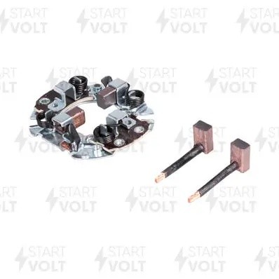 Узел щеточный стартера для а/м Hyundai Accent II (ТаГАЗ) (99-) 1.5i (VBS 0818) VBS 0818 START VOLT